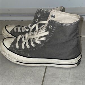 Converse Chuck 70 High Top Shoes In Grey Size W8.5